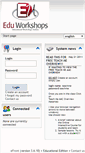 Mobile Screenshot of eduworkshops.efrontlearning.net